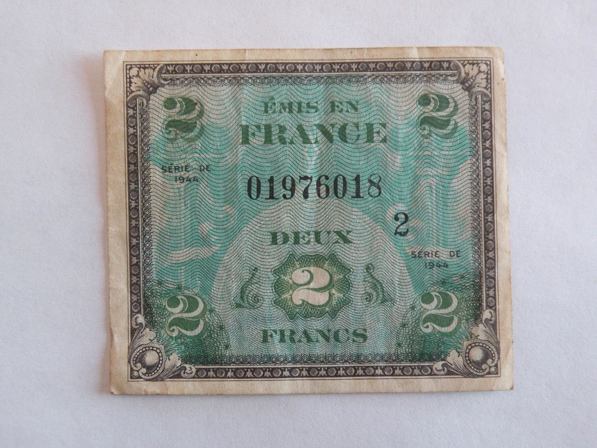 1944 Year Military Currency French Paper Money for sale | eBay