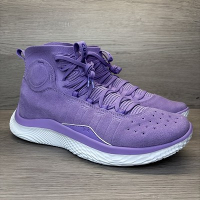 NEW! Under Armour Curry 4 Flotro Vivid Lilac 2022 3024861-500 Size