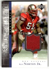 2001 Upper Deck Legends Ken Norton Jr. Timeless Tributes Jersey #TT-KN