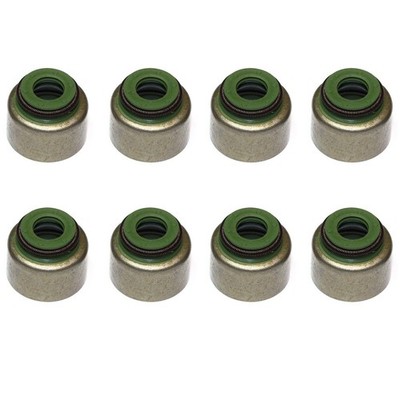Elring 8pc Engine Valve Stem Oil Seal Set For Accord CR-V CSX Fit Oasis RDX L4