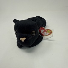 New w/Tags Ty Beanie Baby Velvet the Black Panther Big Cat