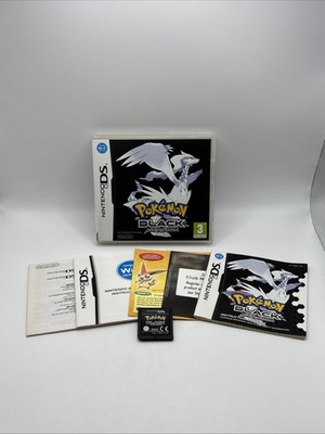 Pokémon: Schwarze Edition , UK (Nintendo DS) inkl. Inlay & OVP