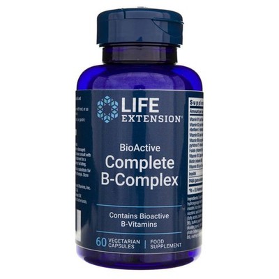 Life Extension Bioactive Complete B-Complex 60 Kaps