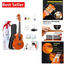 Professional-Grade 26" Electric Ukulele with Equalizer & Supportive Accessories