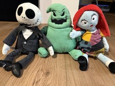 Nightmare Before Christmas Scentsy Plushie Lot Jack Oogie And Sally