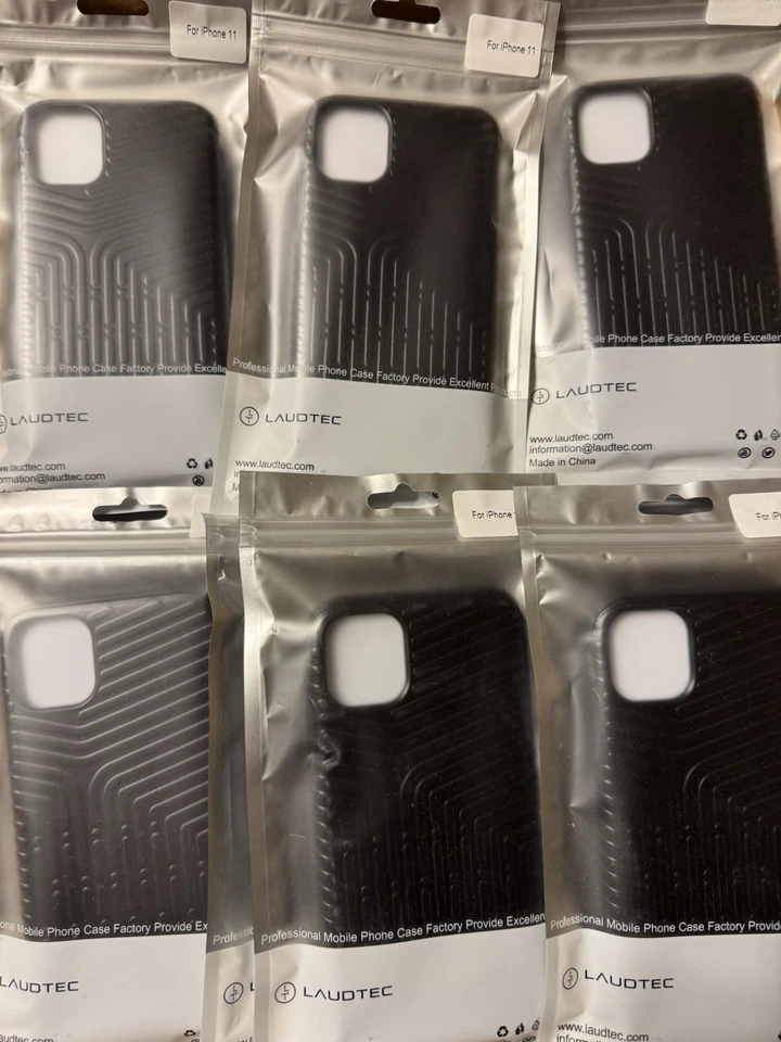 Lot wholesale 105pc for iPhone 11 6.1 in. Carbon/Leather tpu For resale bulk - Image 2 of 3