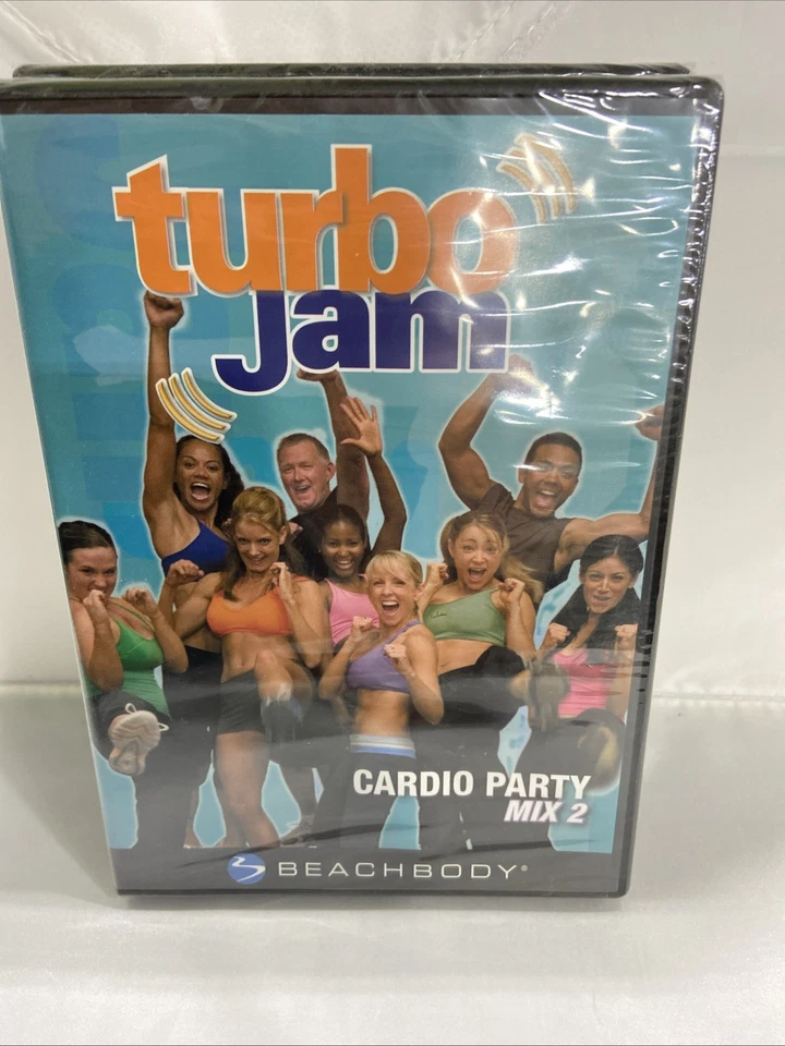 Turbo Jam Workout DVDs Lower Body Jam & Cardio Party Mix 2 new 👍👍 - Image 3 of 4
