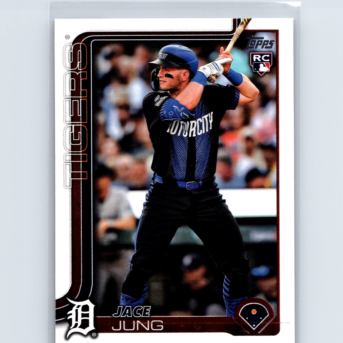 2025 Topps Jace Jung Rookie #80 Detroit Tigers