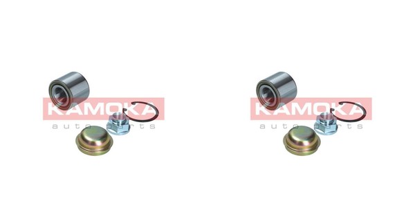 Kamoka 2X Radnabe Radlagersatz Hinten FüR Opel Agila (A) Suzuki Wagon R+ Ignis-image
