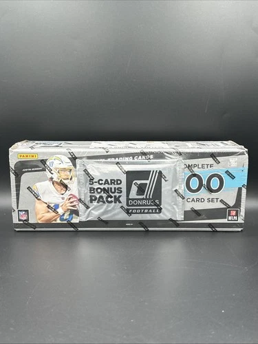 2021 Panini Donruss Football Complete Factory Sealed Set 400 Cards + Bonus Pack