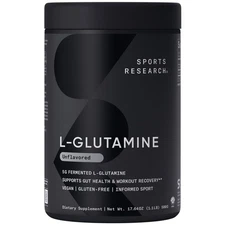 SR L-Glutamine Workout Recovery Immune Health Gut Health 1.1lb 5g Per Serving