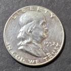 1952 Franklin Half Dollar, Proof
