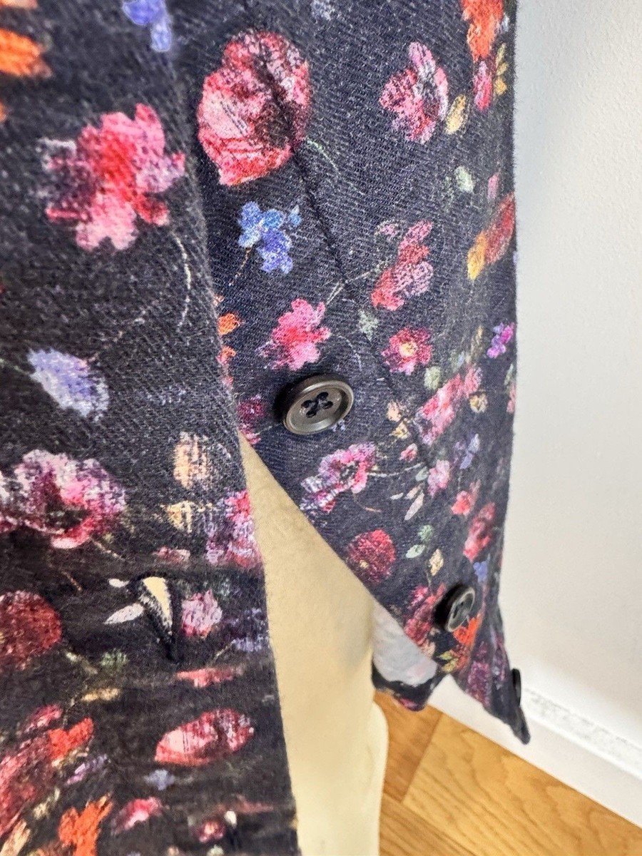 Engineered Garments Sailor Dress Floral Printed Flannel Made in USA Size Medium View 6