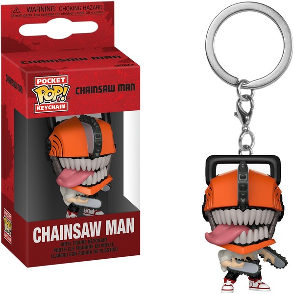 Chainsaw Man - Chainsaw Man SchlüSselanhäNger Funko Pocket Pop! Keychain-image