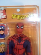 VINTAGE 1979 MEGO SUPER HEROES / SPIDER-MAN / FRENCH CARD / MOC / SEALED ON CARD