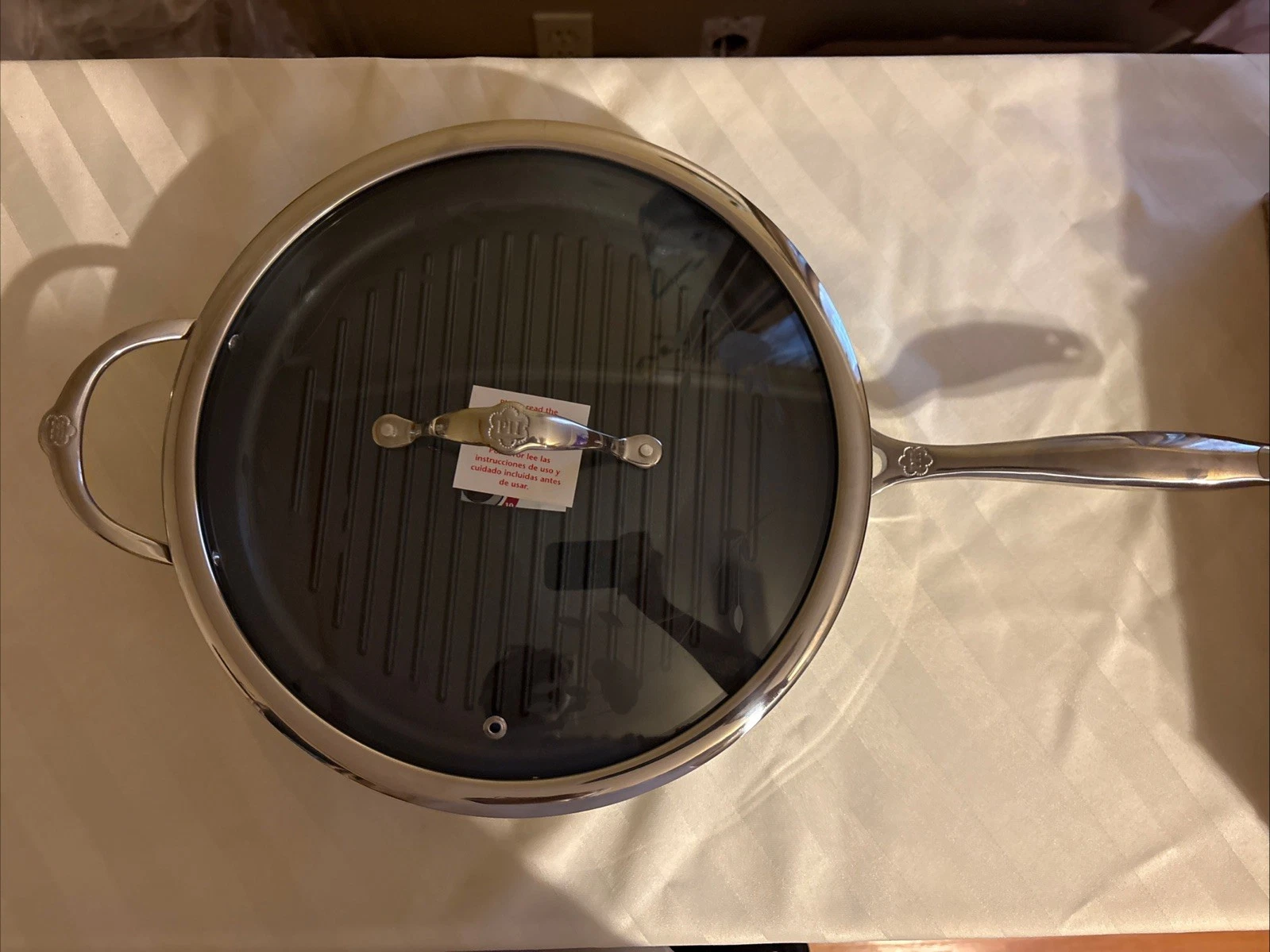 Princess House Signature 12”/30.4cm Nonstick Grill Pan 10644