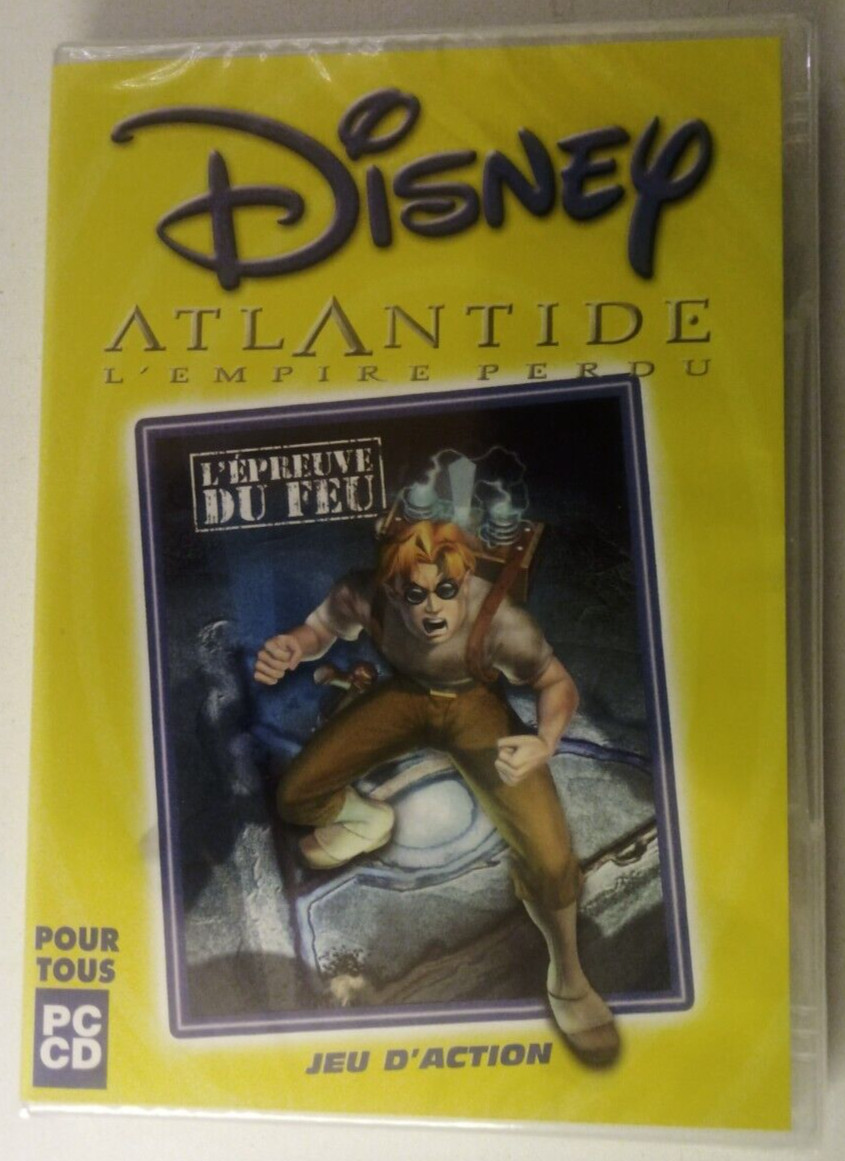 Atlantide L’Empire perdue L’Epreuve Du Feu PC Neuf Sous Blister
