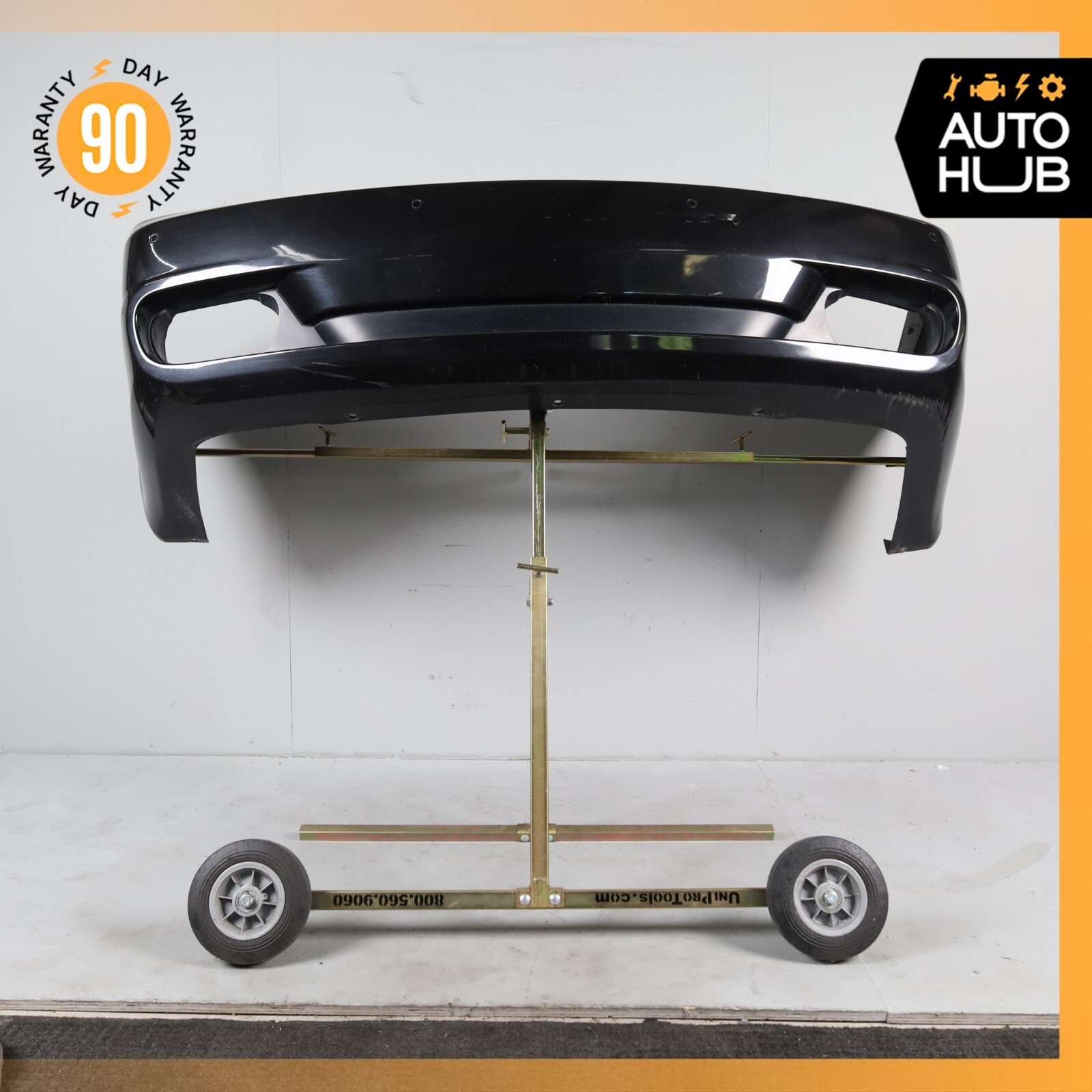 09-13 Maserati Quattroporte S GT S M139 Sport Rear Bumper Cover Black OEM 68k