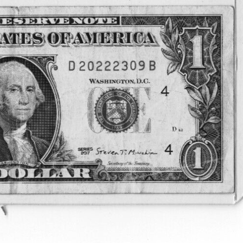 $1 BIRTHDAY NOTE "20222309"; SEPTEMBER 23, 2022 - Picture 1 of 3