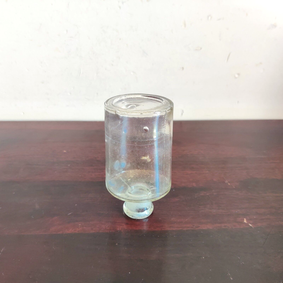 Requisae Vintage Alte Klare Glas Parfümflasche Dekorative Sammler Requisite G664 ...