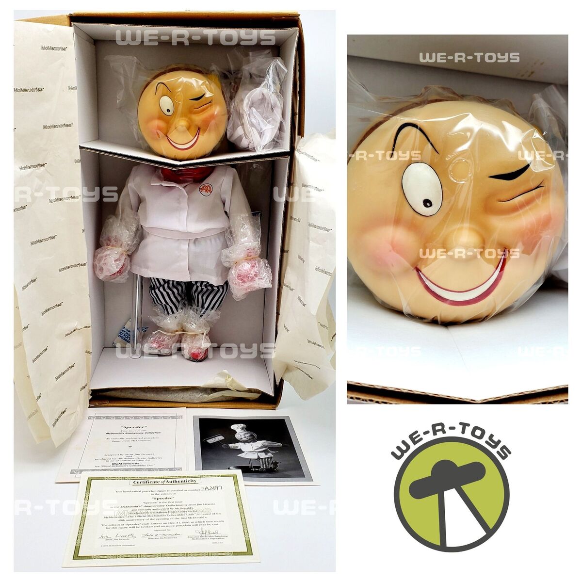 McMemories McDonald's Collectibles Club Speedee Handcrafted McMemories McDonald's Collectibles Club Speedee Handcrafted