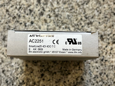 ifm as interface AC2251 smartline25 AC 2251 Digitalmodul Schaltschrankmodul