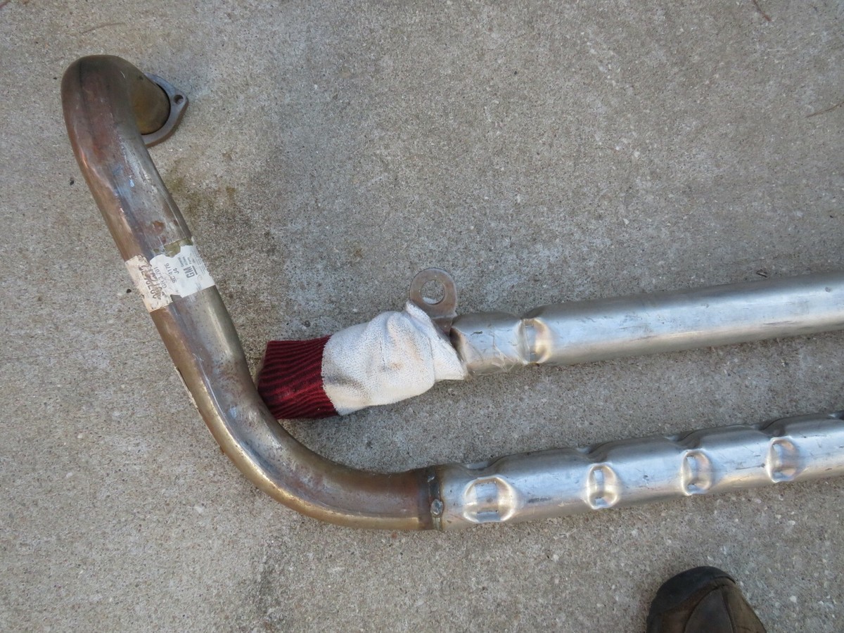 65-66 C2 Corvette SBC 327/350HP/365HP Side Exhaust Pipes-2 1/2
