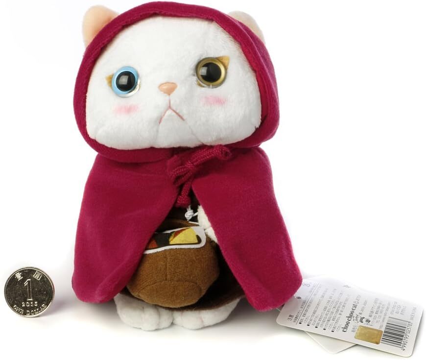 New Naitou Design Choo Choo Cat Plush Toy (S) Cat Height
