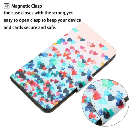 Cat Dog Flower Butterfly Leather Wallet Phone Case For OnePlus Nord N20 N200 5G - Picture 7 of 44