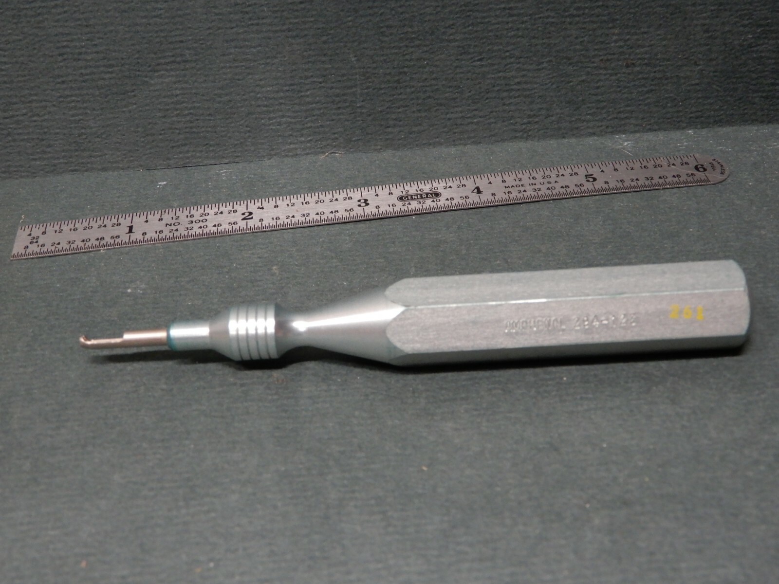 Amphenol 294-123 Contact Insertion (Removal?) Tool Used Good Condition