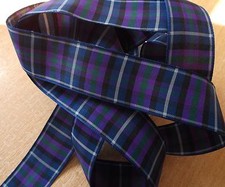 Pride of Scotland Tartan Ribbon double sided polyester ribbon 25mm wide SPECIAL