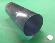 Polycarbonate Round Rod 5.0" Diameter x 12" Length, Natural