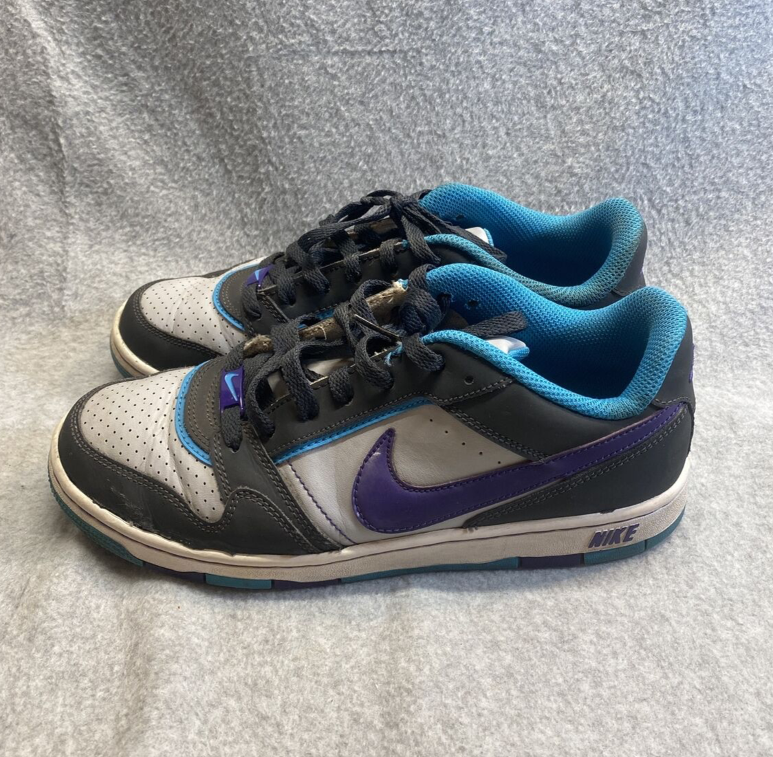 NIKE Air Prestige 3 SHOEs Women Sz 8 Gray Blue Purple 2012