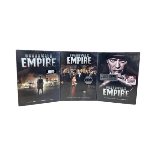 Juegos de cajas de serie original de HBO Boardwalk Empire: Seasons 1-3 (DVD) NUEVOS - Imagen 1 de 1
