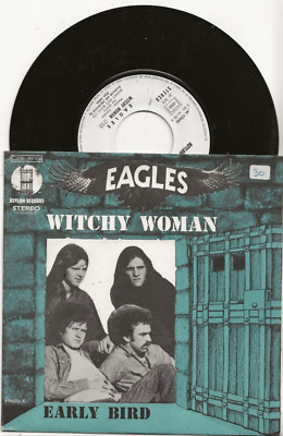 THE EAGLES WITCHY WOMAN RARE 1972 SINGLE FROM FRANCE