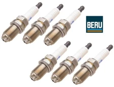For Porsche 911 Boxster 1999-04 Set of 6 Spark Plugs Ultra OEM Beru 99917020791