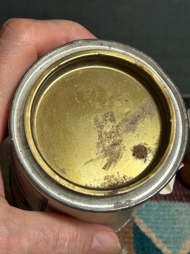 United States Bronze Powder Works Silver Glass Metallics 1940's 1/2 Can - 第 6/9 張圖片