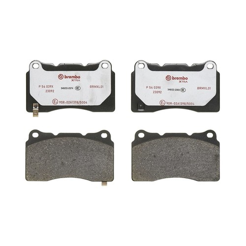 Bremsbelagsatz BREMBO P 54 039X - Bild 2 von 4