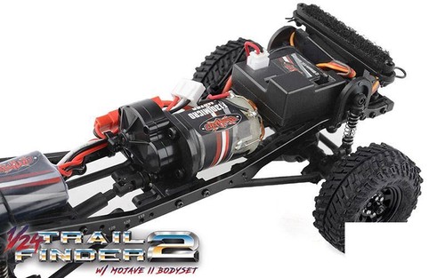 RC4WD 1/24 Trail Finder 2 RTR W/ Mojave II Hard Body Set RED Z-RTR0053 Micro - Picture 3 of 12