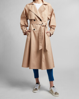 ジャケット・アウター Ameri  ROLL-UP SLEEVE PLEATS TRENCH COAT ameri ROLL-UP SLEEVE PLEATS TRENCH COAT