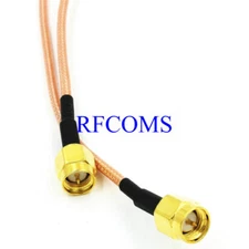 1PC SMA male straight to SMA male straight RG316 FEP brown assembly DC~6GHz