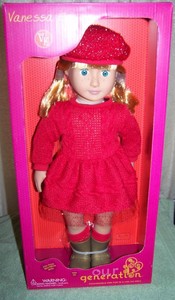 vanessa eve our generation doll