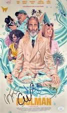 Chris Pine, Jone Ortiz, Jennifer Jasen Leigh Signed 11x17 Poolman Poster JSA