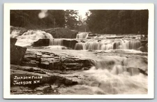 RPPC New Hampshire Jackson Falls Vintage Postcard, E6