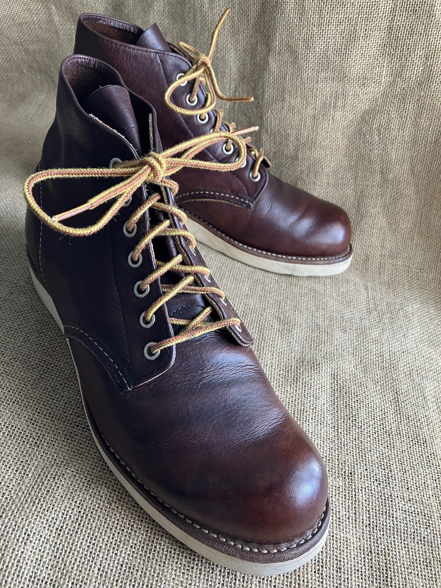 Red Wing 8196 Briar Oil Slick Leather Classic Round Toe Boot Size US 10 D Red Wing 8196 Briar Oil Slick Leather Classic Round Toe  main image 4