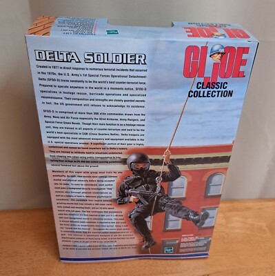 Gi Joe Delta Soldier Classic Collection 12 Inch Figure Hasbro for