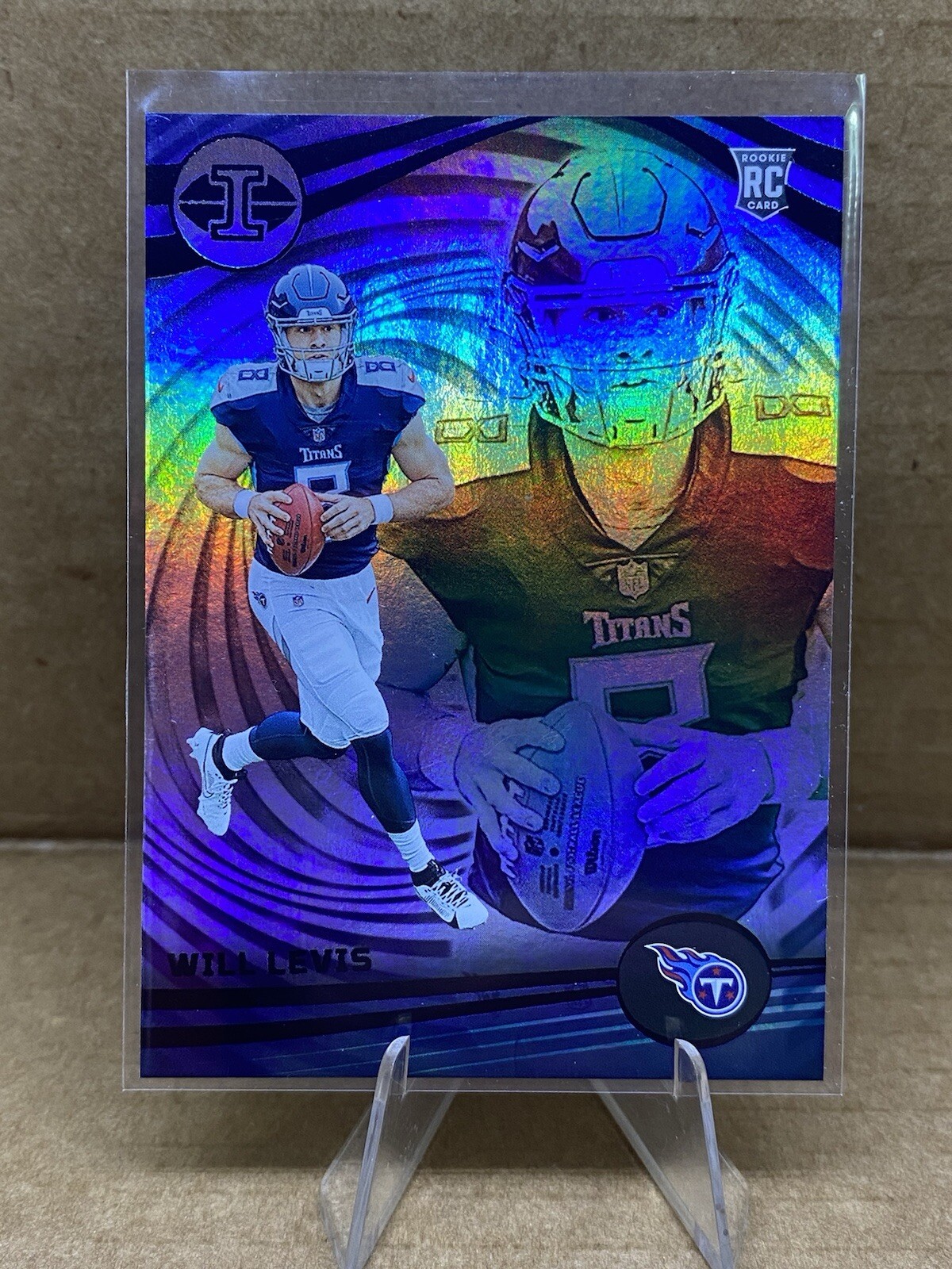 2023 Panini Illusions Will Levis Rookie Card RC #95 Tennessee Titans