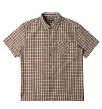 BILLABONG MOGUL Men's S/S Woven Shirt - XL - CRM - NWT