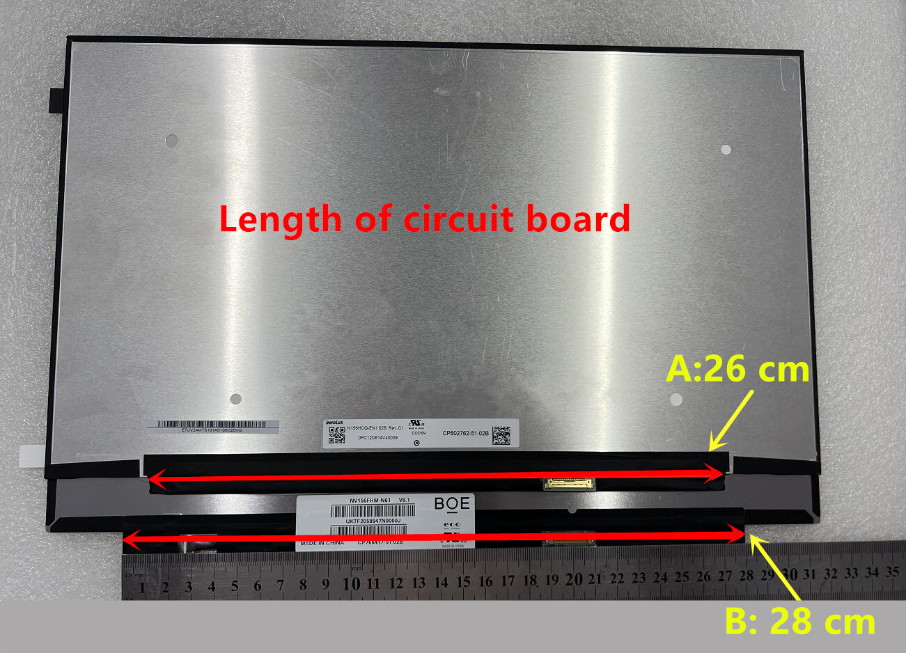 Écran LCD LED 15.6 Pouces Full HD 1920x1080 - Panneau LP156WF9-SPL9 Compatible Universel - Neuf