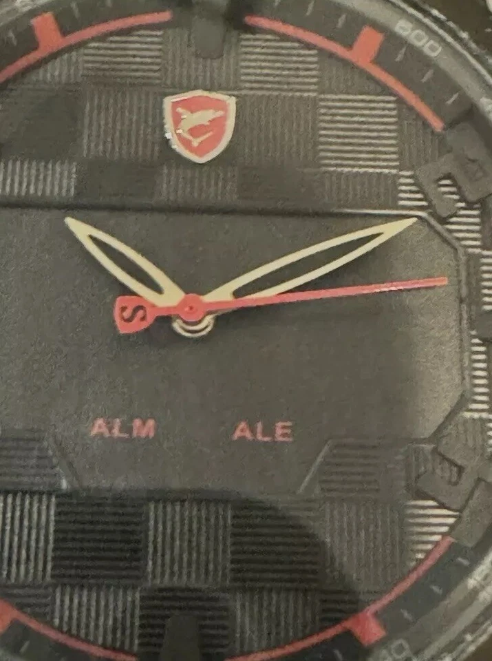 Reloj Tiburón Estilo Libre DS017L Digi/Ana 50mm 30m Resistente al Agua Baterías Nuevas Foto 4 de 4